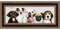 Panoramic Ornate Brown Picture Frame - UV Acrylic, Foam Board Backing, Hanging Hardware